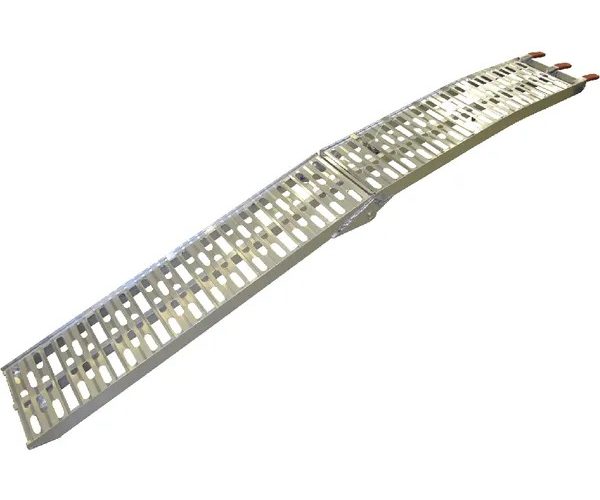 Alurampe foldbar 225 x 30 cm 550 kg med hulplade
