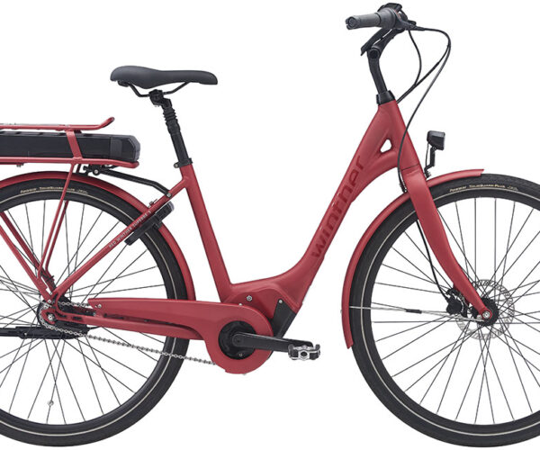 Red Winther Superbe 3 Dame 48cm 7g Shimano Nexus fodbremse mat rød