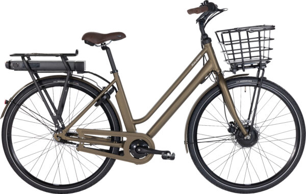 Raleigh Sussex E1 mat sand Elcykel dame